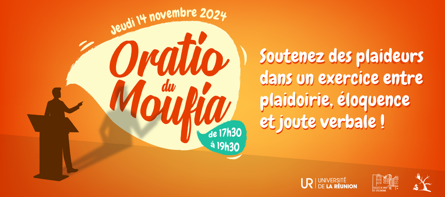 Oratio du Moufia organisé par l'association "Les orateurs de Bourbon"